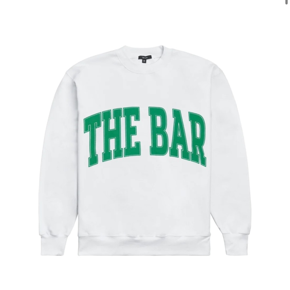 The bar Varsity sweatshirt size large